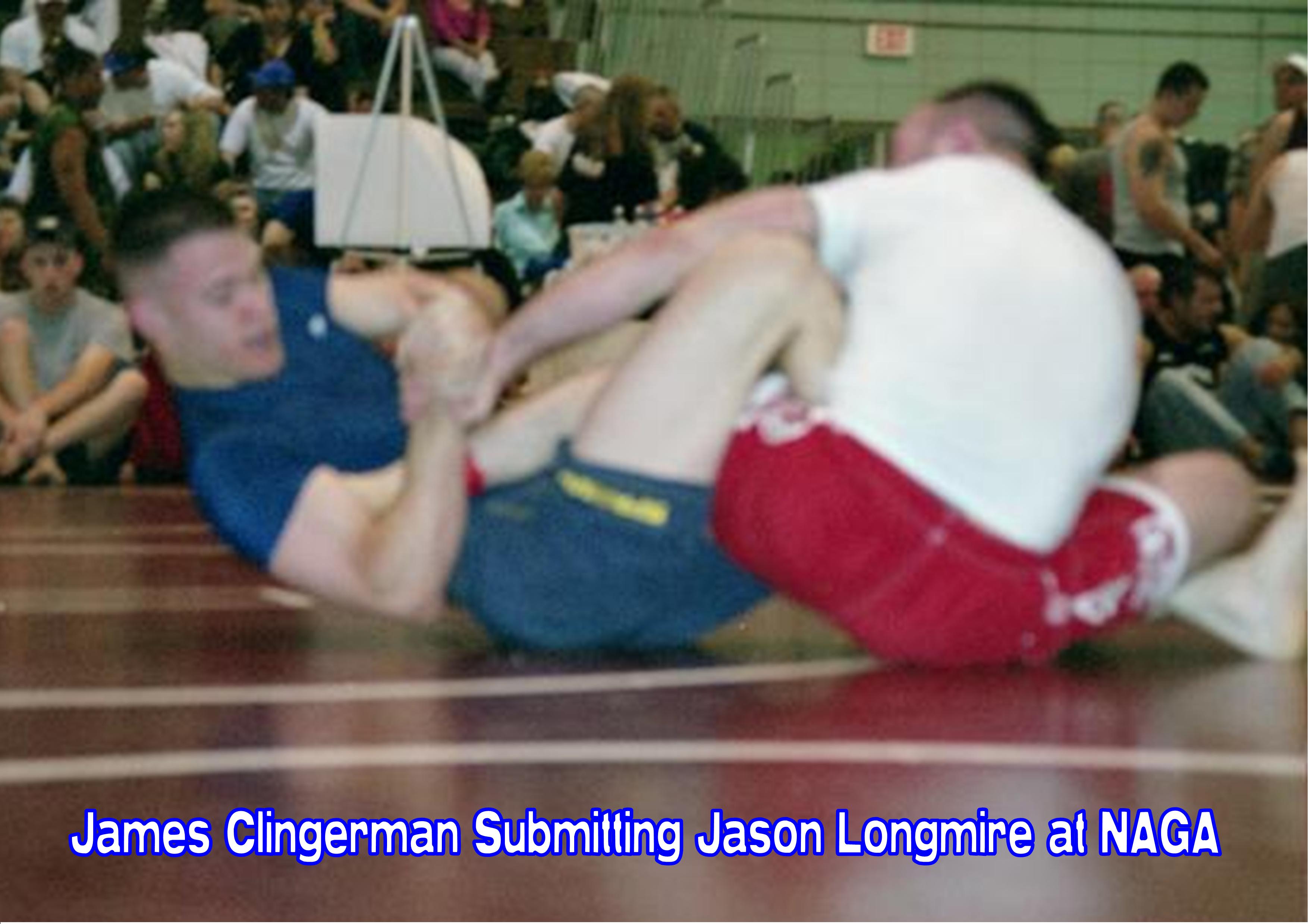 Indianapolis Bjj Coach James Clingerman Submitting His Opponent With A Heel Hook At Naga Ibjja