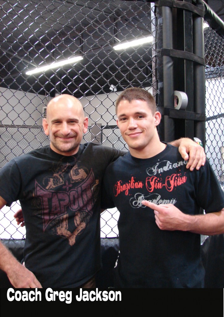 Mixed Martial Arts In Indianapolis Coach James Clingerman Training With UFC Coach Greg Jackson