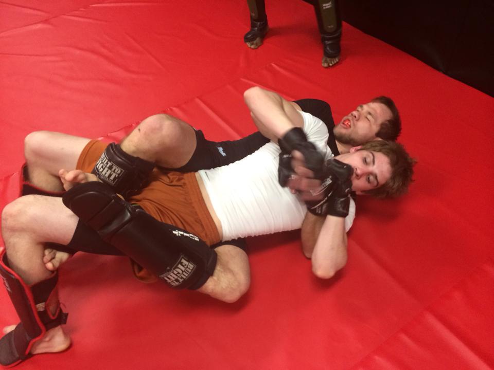 Photo of Mixed Martial Arts sparring at Indiana Brazilian Jiu-Jitsu Academy