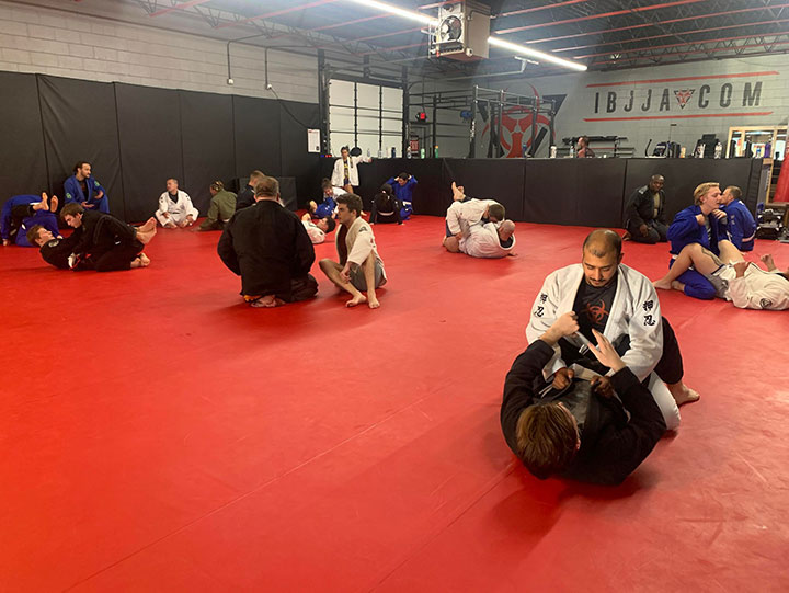 Brazilian Jiu-Jitsu Class at IBJJA in Greenwood Indiana US 31