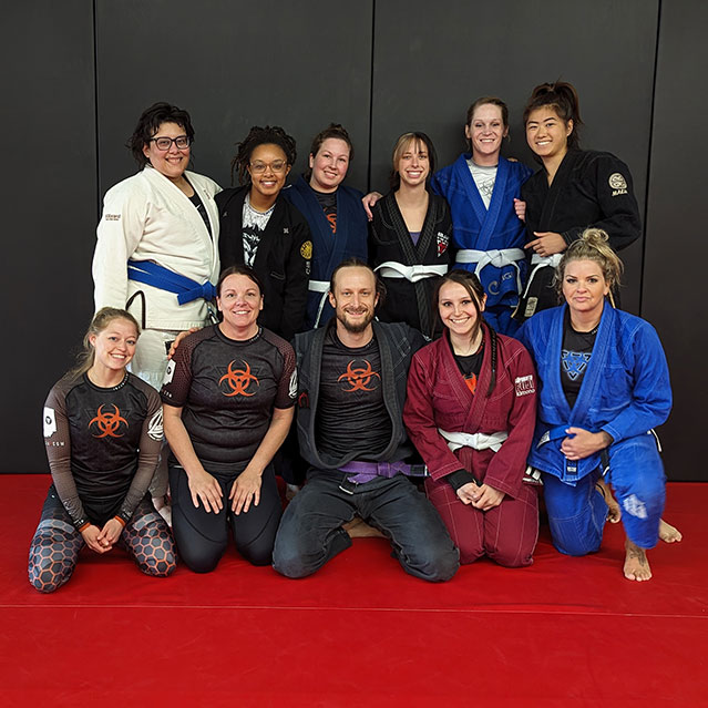 Photo of Mixed Martial Arts sparring at Indiana Brazilian Jiu-Jitsu Academy