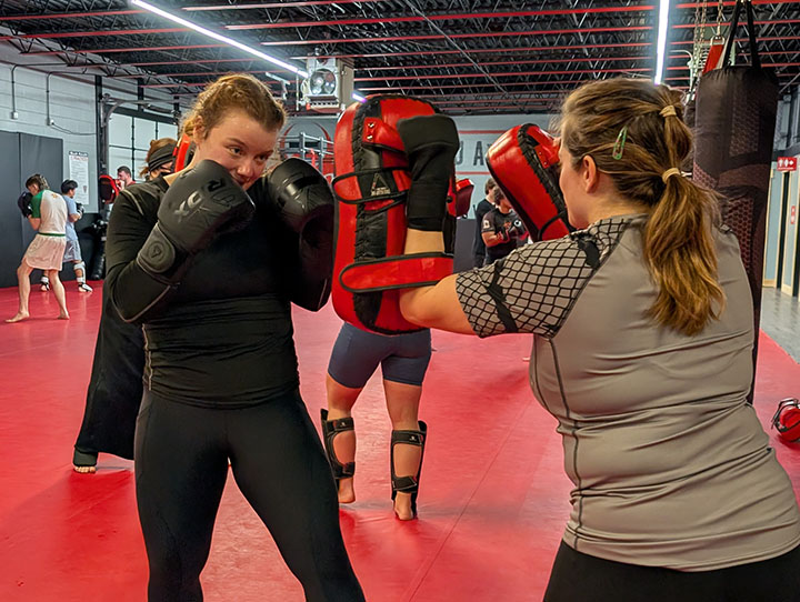 Kickboxing for Women in Greenwood Martial Arts