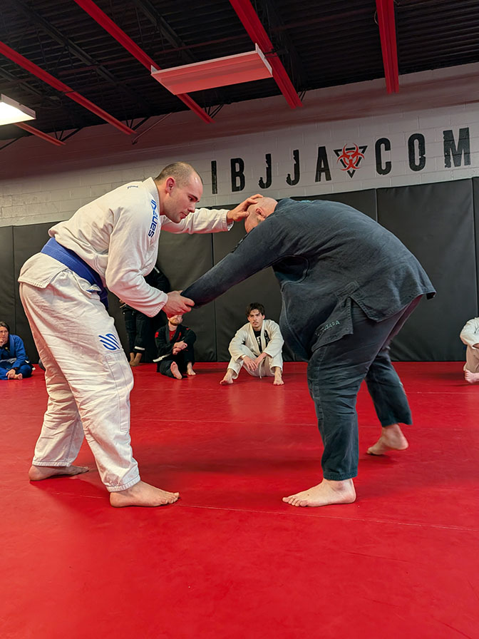 Wrestling and Brazilian Jiu-Jitsu Class at Indiana Brazilian Jiu-Jitsu Academy